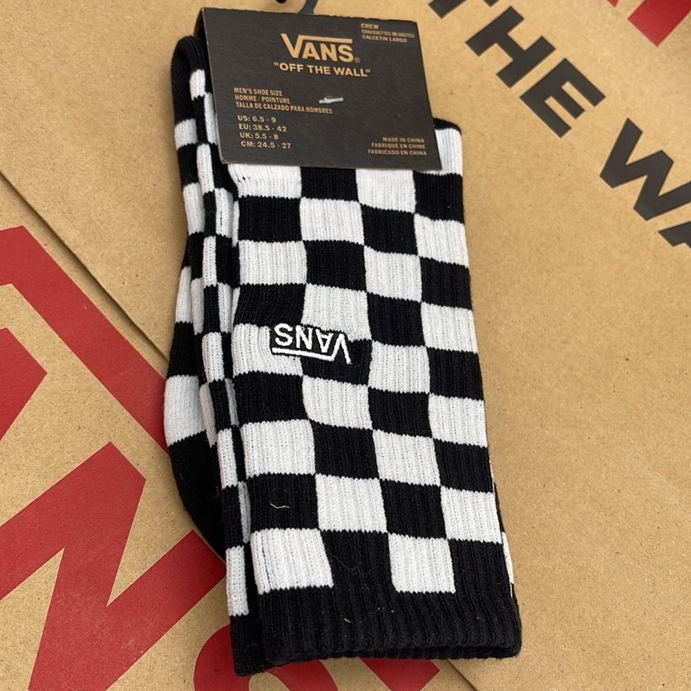VANS "Off The Wall" socks Checkerboard